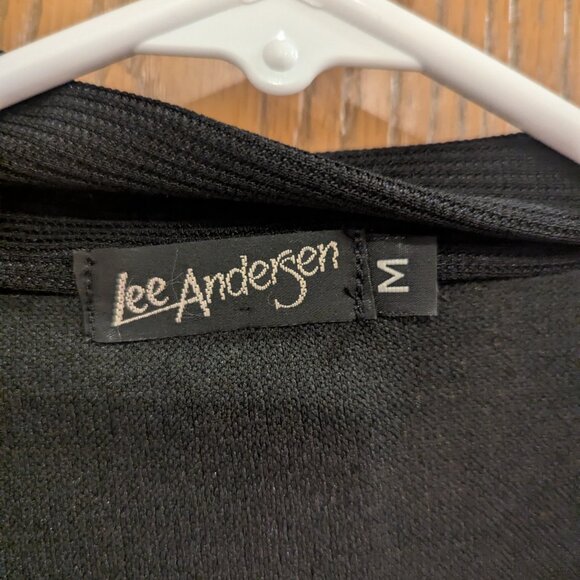 Lee Andersen Top with Velvet accents and Tassels -Size Medium - Picture 2 of 7